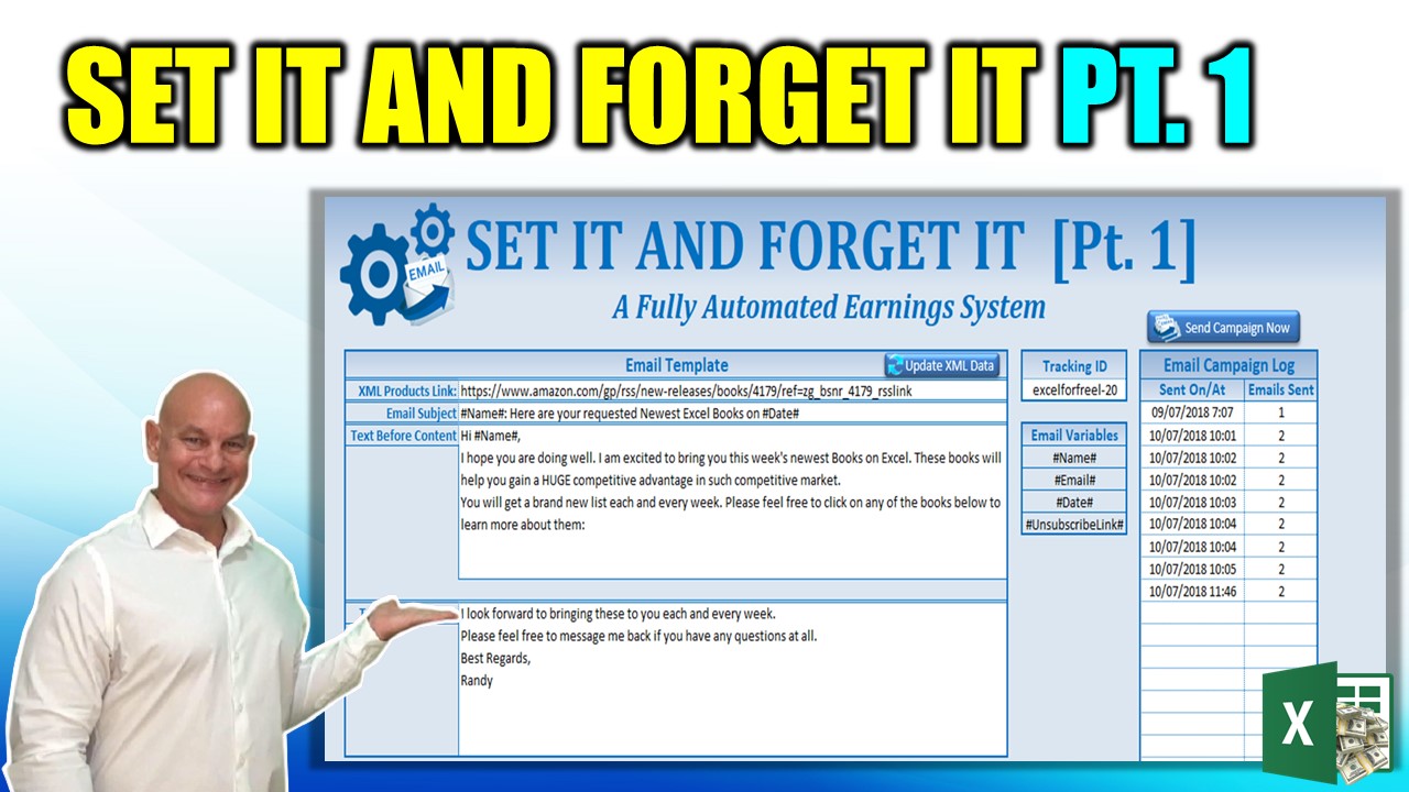 This 'Set It And Forget It' Excel Application Earns You An INCOME While You Sleep [Part 1]