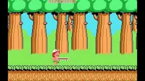 Hudson's Adventure Island NES Gameplay Demo