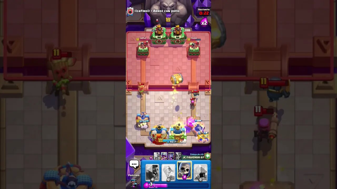 CLASH ROYALE SHORTS #140 - SÓ TEM PARTIDA TOP