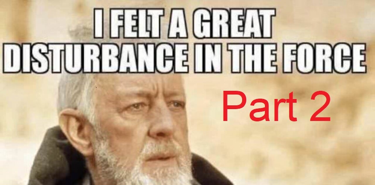 The disturbance in the force is starting to expose itself