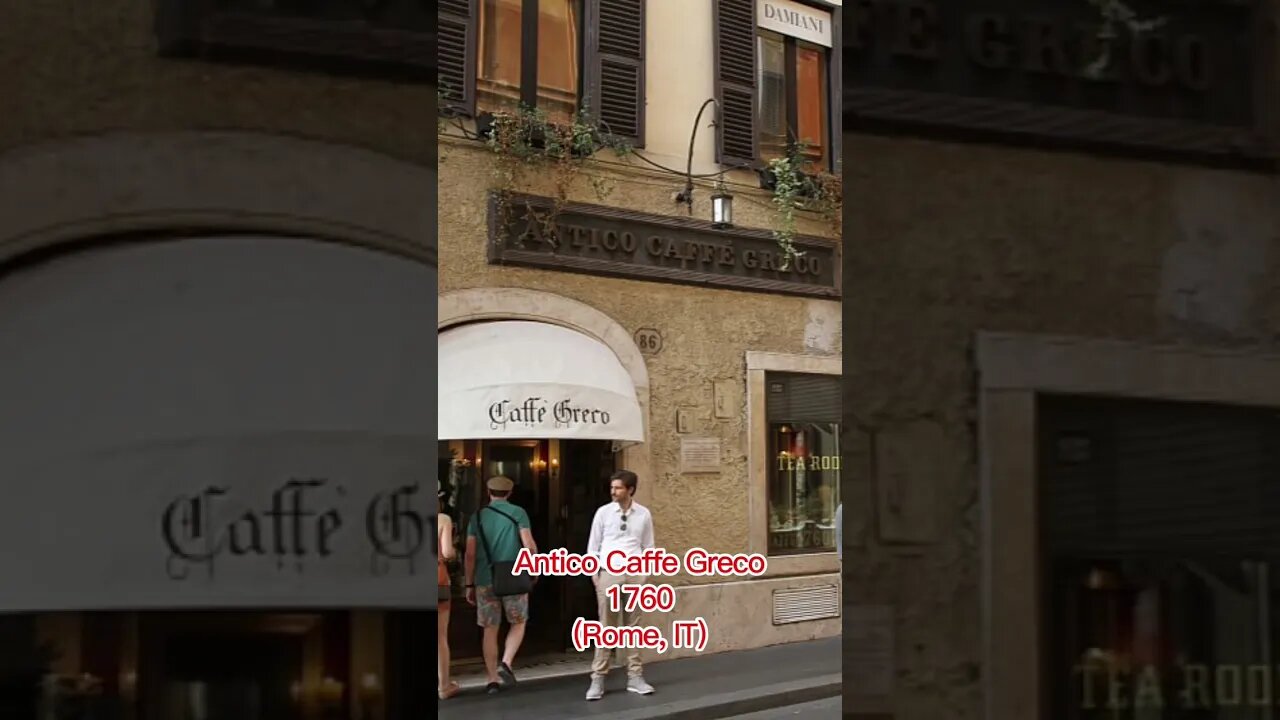 Top 5 Oldest Cafes Around the World
