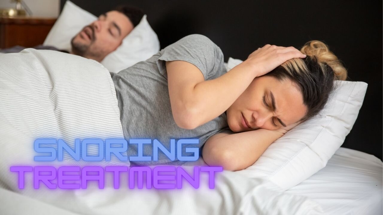 Treatment for snoring with sound