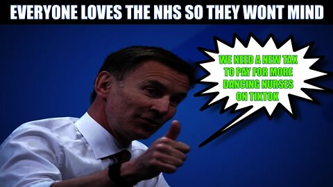 Jeremy Hunt Pushes For An Ever Increasing Over 40s NHS Tax Despite Hospitals Cancelling Treatments