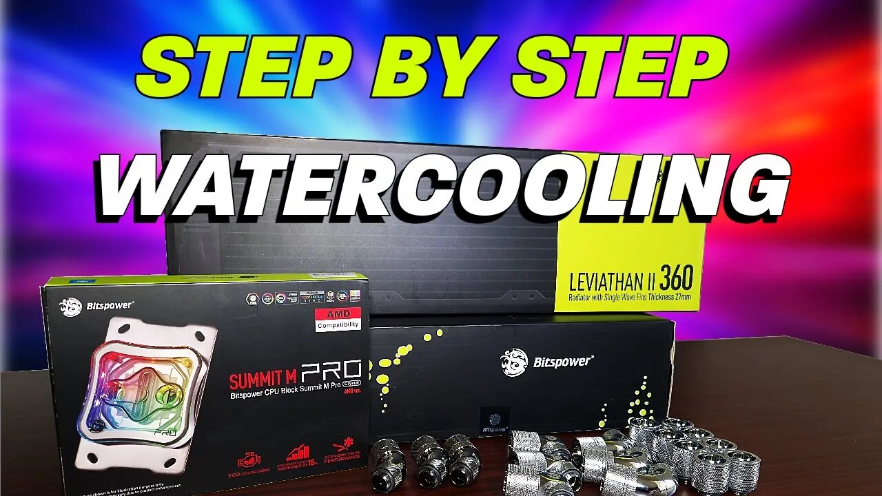 How to Water Cool your PC / Step by Step PC Water-cooling