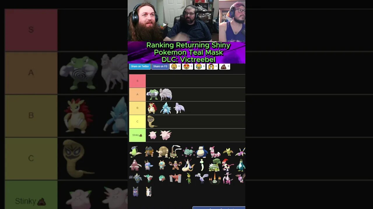 Victreebel #pokemon #reaction #fypシ #tierlist #reactionshorts #pokemonscarletandviolet #trending