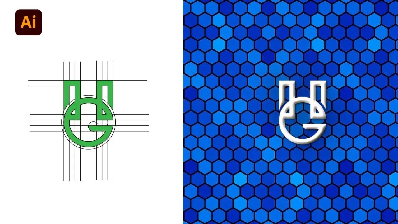 Unlocking the Mystery of GH Logo Design - Learn How with Illustrator!
