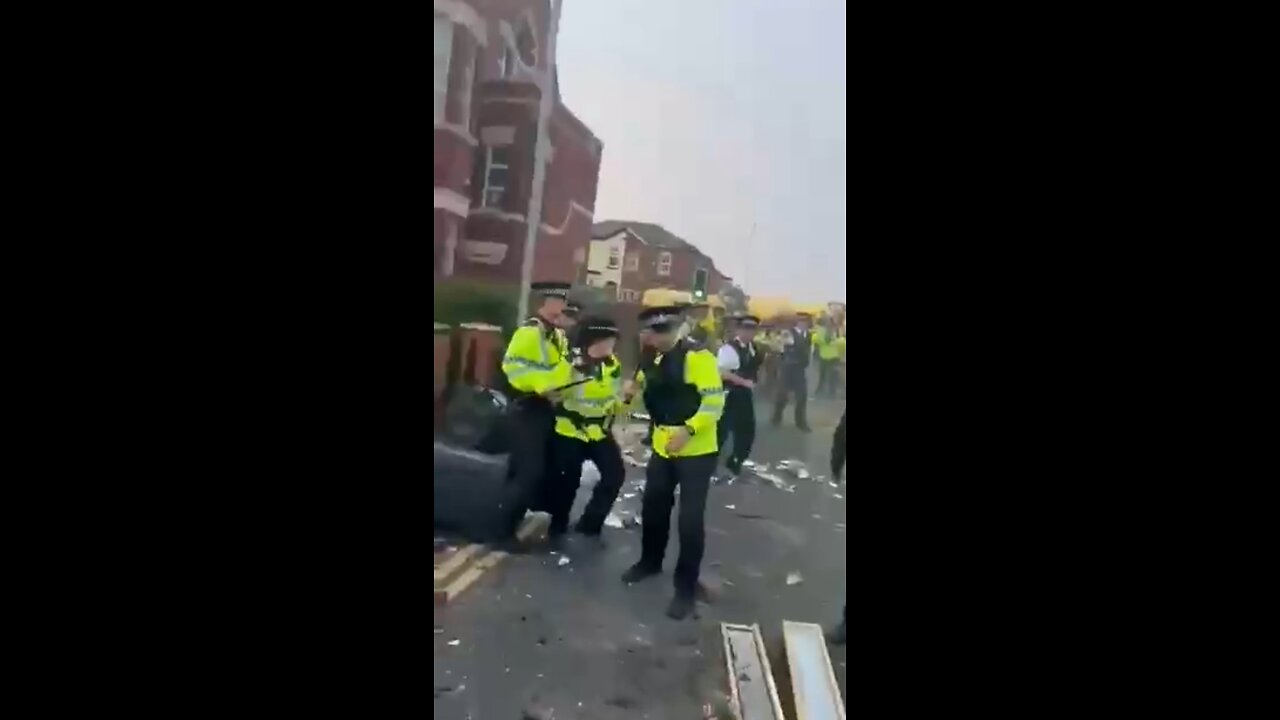 People in Liverpool are pissed and rioting after a illegal immigrant stabs and kills 3 kids