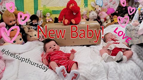 Box Opening of NEW SILICONE Baby| Reborn Sleepover at My House? Babies Ready for #dressupthursday