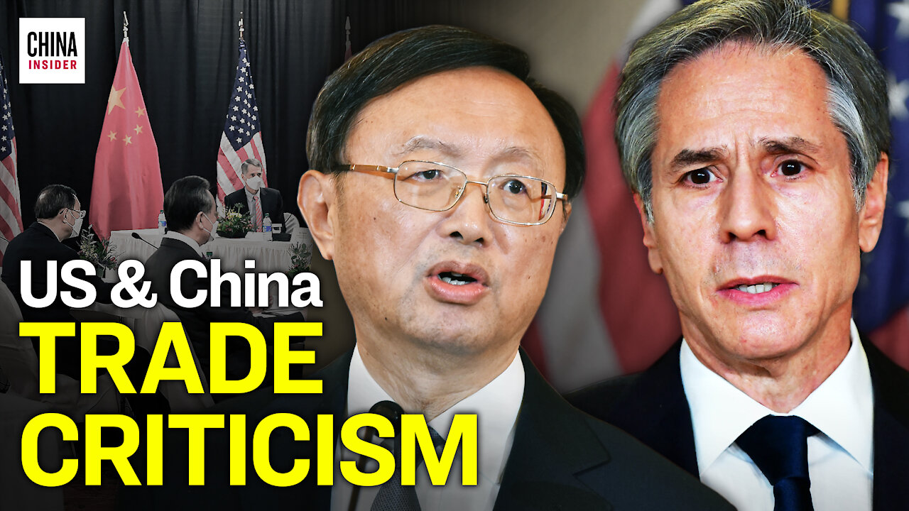 U.S., Chinese Diplomats Clash Publicly in First Meeting Under Biden | Epoch News | China Insider