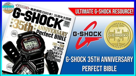 Best G-Shock Research Tool! | Japanese G-Shock 35th Anniversary Perfect Bible Review