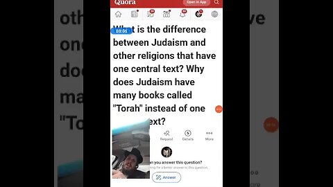 answers for Quora - why doesn't Judaism have a central text like other religions? or does it?