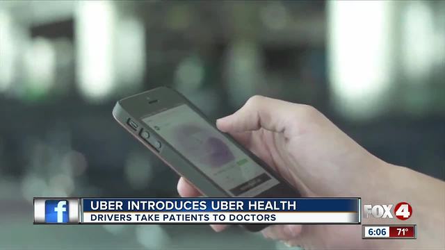 Uber launches new service to take people to doctor appointments