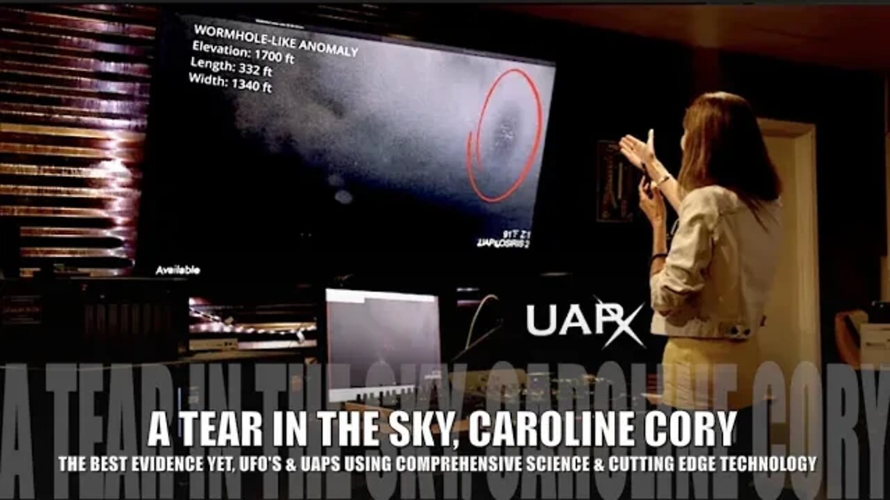 Filming Tic-Tac UFO's & Wormholes Using Experimental Tech, A Tear In The Sky, Caroline Cory