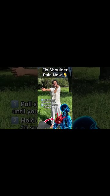 Fix Shoulder Pain Now (Beginner Exercise)