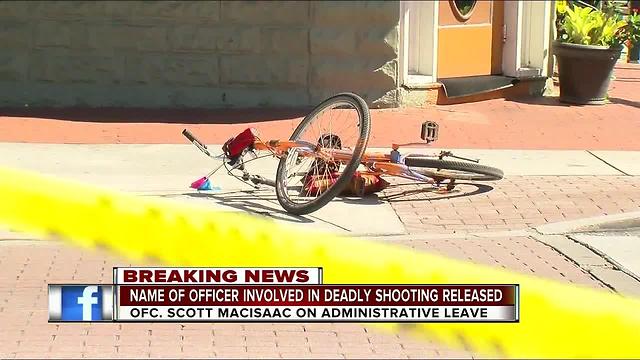 Name of officer involved in deadly shooting released
