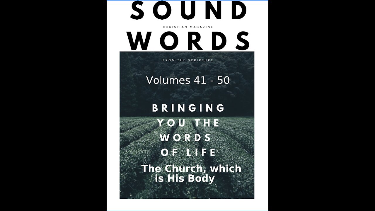 Sound Words, The Church, Which is His Body