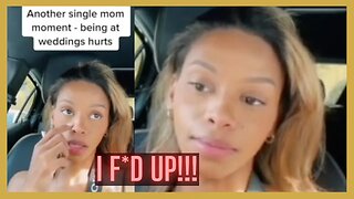 Single Mother CRIES at a FRIENDS WEDDING | Modern Women Tik Tok Reaction #remnantprincess