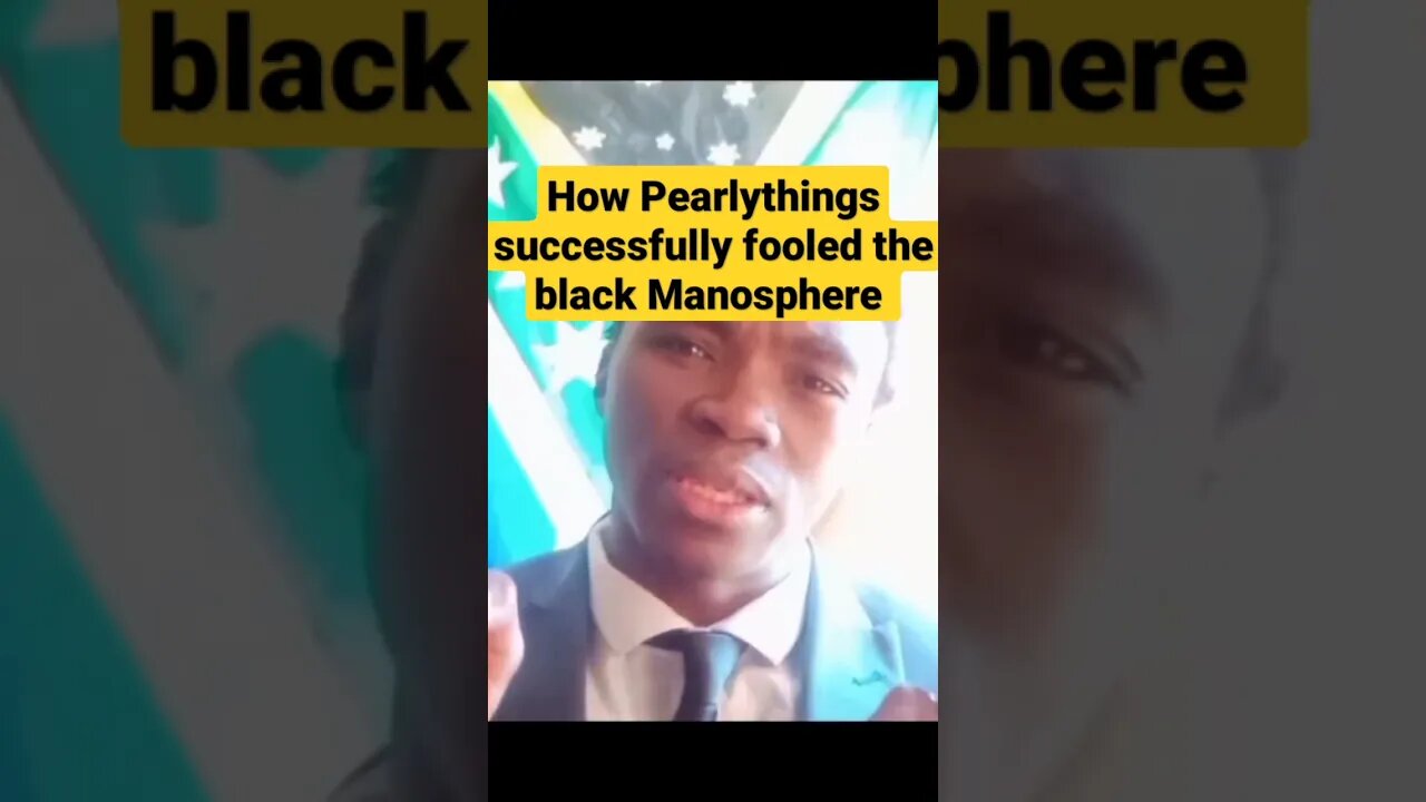 How Pearlythings Fooled the black Manosphere #manosphere #justpearlythings #prstunt #whitegirl