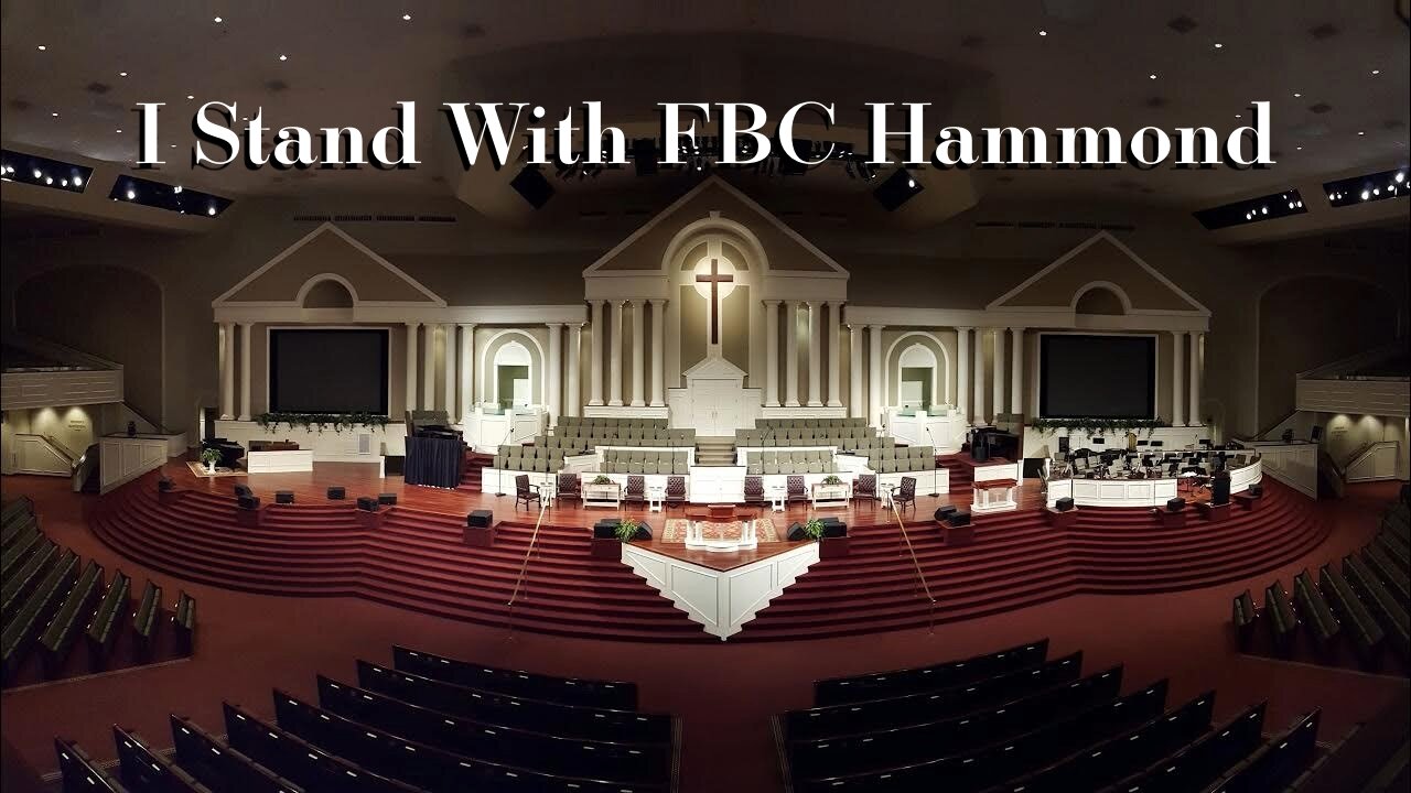 I Stand with FBC Hammond - Pastor Jonathan Shelley | Stedfast Baptist Church