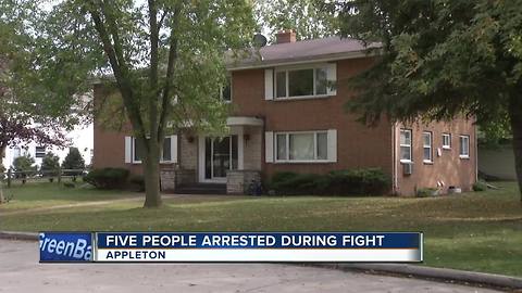 Five arrested after Appleton brawl involving brass knuckles, baseball bats