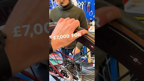 £7,000 Road Bike Wheels Sound Like…