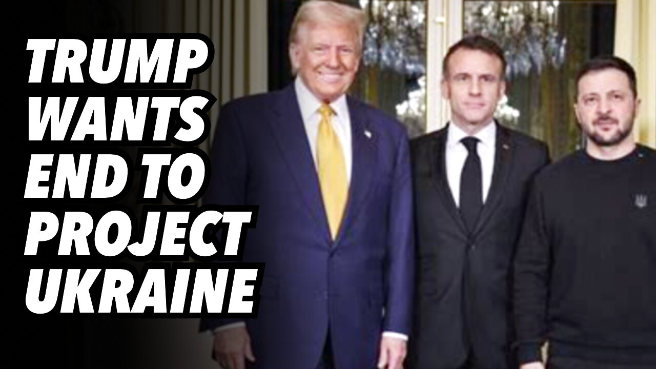 TRUMP wants end to project Ukraine, Zelensky panics