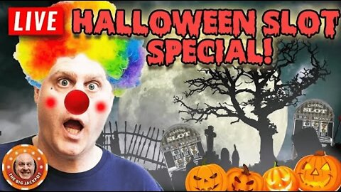 🎃 FINALLY! 🎃 LIVE Halloween Slot Special! 😱 Big Slot Machine Wins!