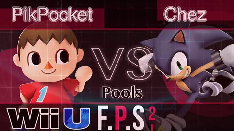 GAME|PikPocket (Villager) vs. CsG|Chez (Sonic) - Wii U Pools - FPS2
