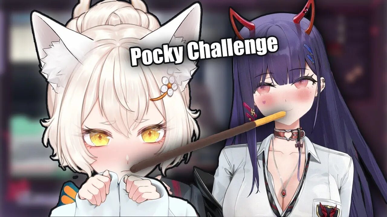 Pocky Challenge with Yuzu