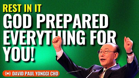 REST IN IT (David Paul Yonuggi Cho)sermon