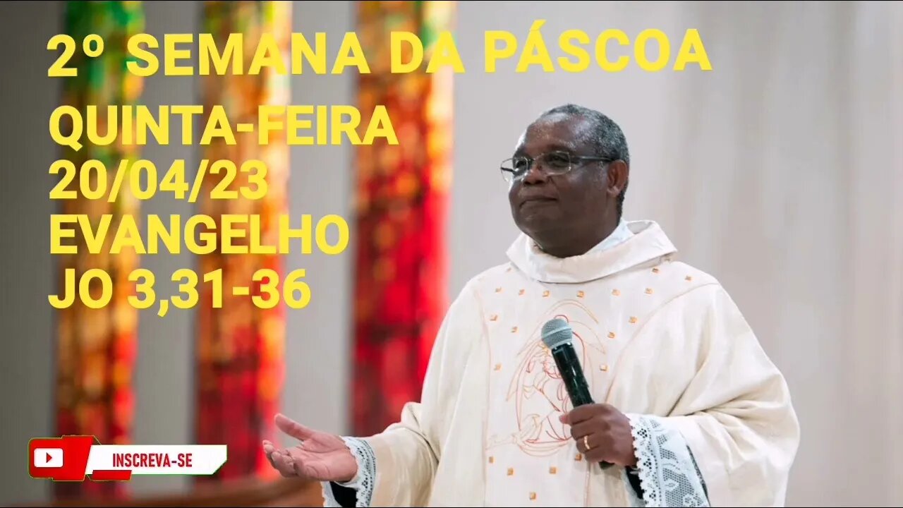 Homilia de Hoje | Padre José Augusto 20/04/23 Quinta-feira