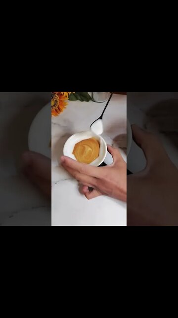 coffee foam art | easy latte art | coffee latte art | espresso art | coffee artwork #shorts