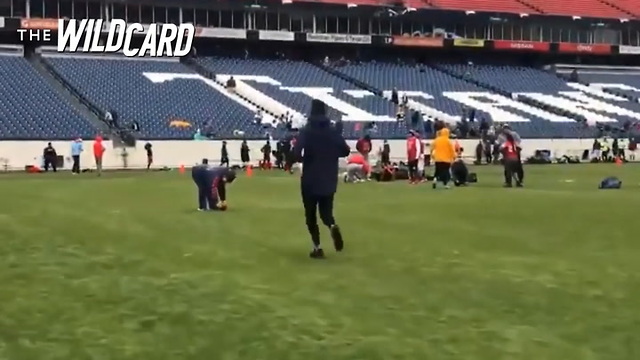 Watch: NFL Star Goes Extra Mile, Refuses To Leave Special Olympics Event