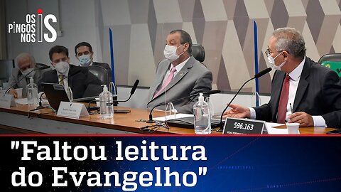 Randolfe e Aziz perdem o controle e atacam até a religiosidade dos outros