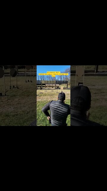 Richmond BGC #uspsa December match Stage 5 Dan #unloadshowclear #idpa