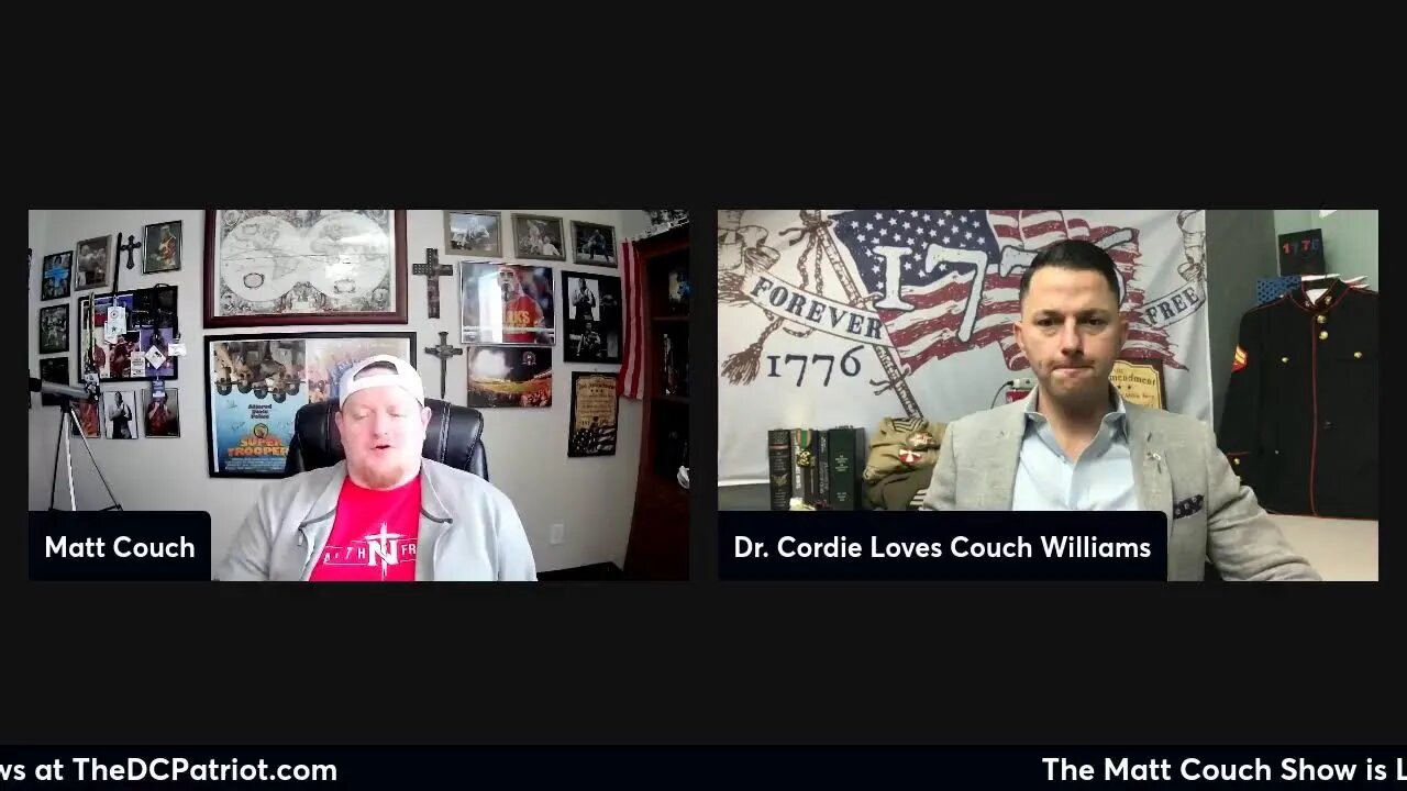 The Matt Couch Show with Special Guest Dr. Cordie Williams