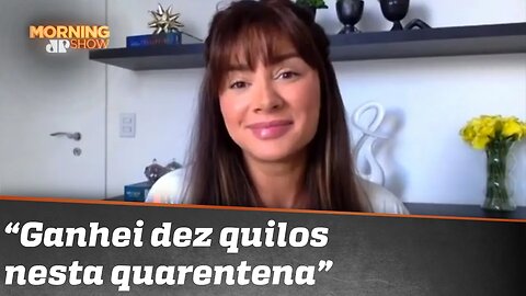 Os impactos da quarentena no corpo e na vida de Juju Salimeni