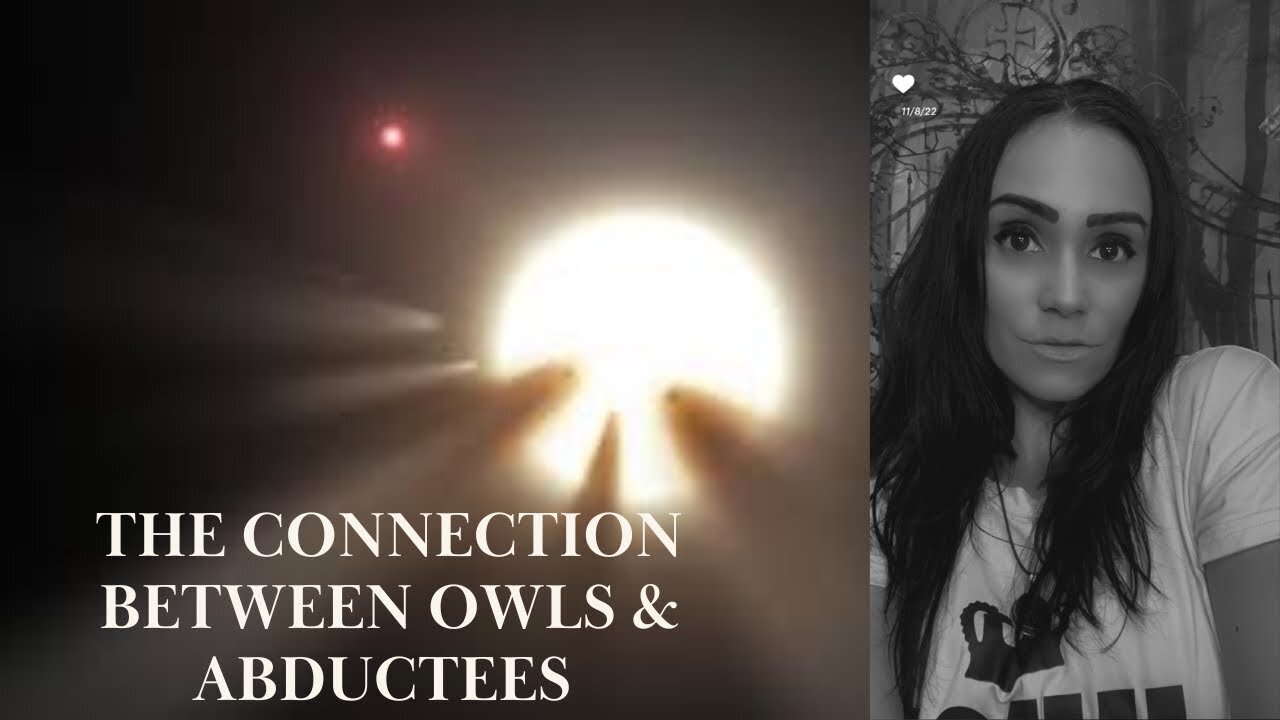 The Connection Between (Large) Owls & Abductees 🦉 🛸 👽 🤷🏻‍♀️