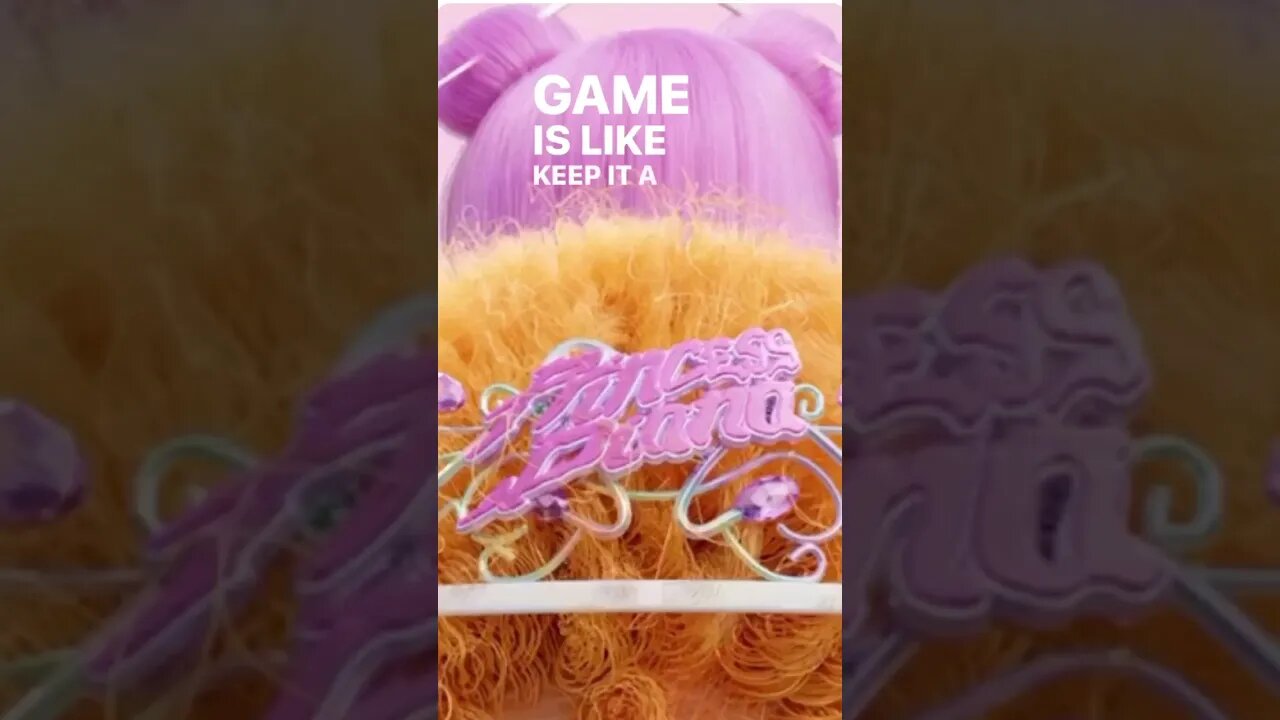 Nicki Minaj - Princess Diana solo verse Lyric Video vocals #nickiminaj #icespice #princessdiana