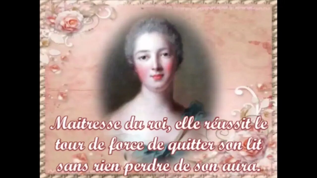 Hommage à la première Grande Prêtresse de la Déesse, Madame de Pompadour, décédée le 15 avril 1764.
