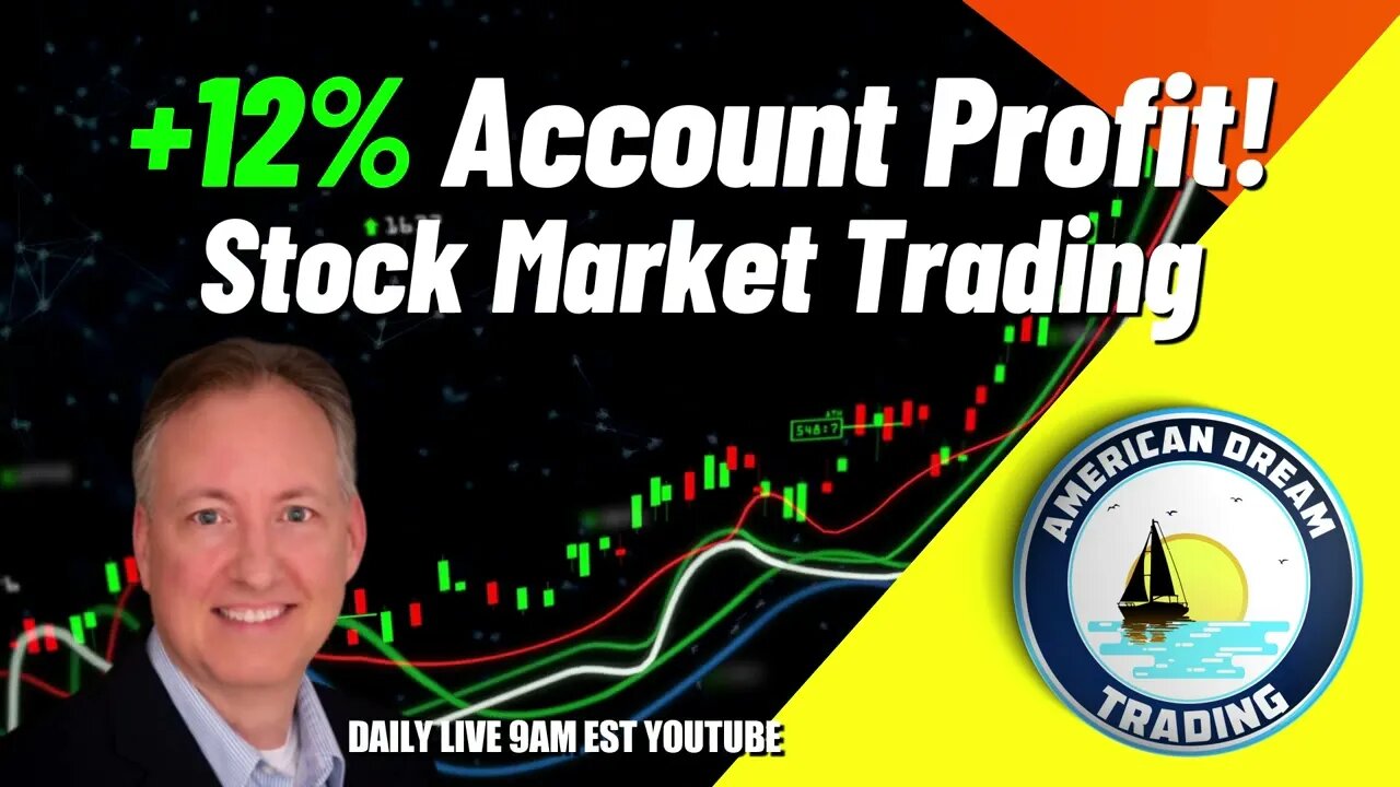 +12% Account Profit - VIP Member's Stock Market Trading