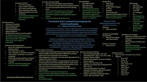 A #Debate Review * #Calvinism * #Fallacies #Fallaciousness * #KJV * 🪷*