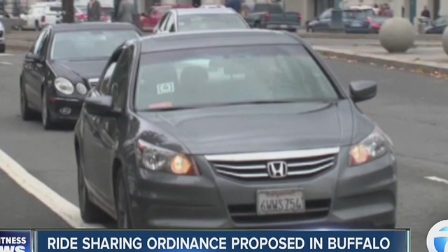 Ride sharing ordinance proposed in Buffalo