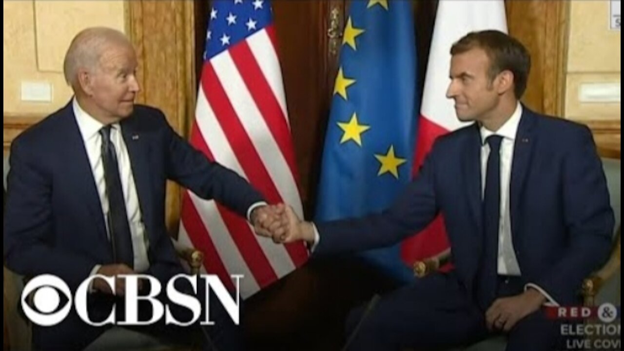 Biden tells Macron the handling of French submarine contract was "clumsy"