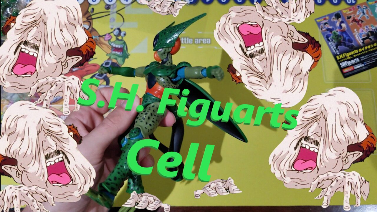 S.H.Figuarts Cell First Form Opening/review 2022 Unboxing Dragon ball Z