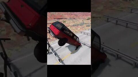 BeamNG DRIVE / flew normally