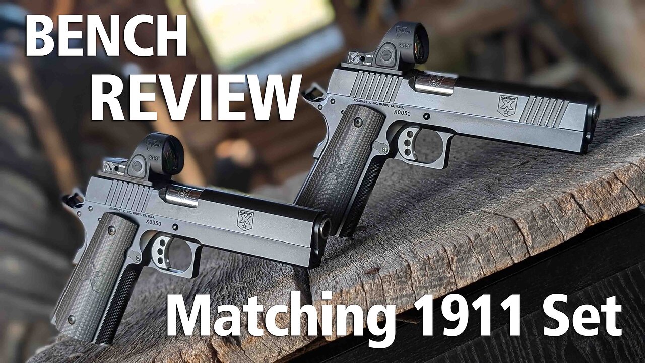 Bench Review - Matching 1911 Set of Target Pistols