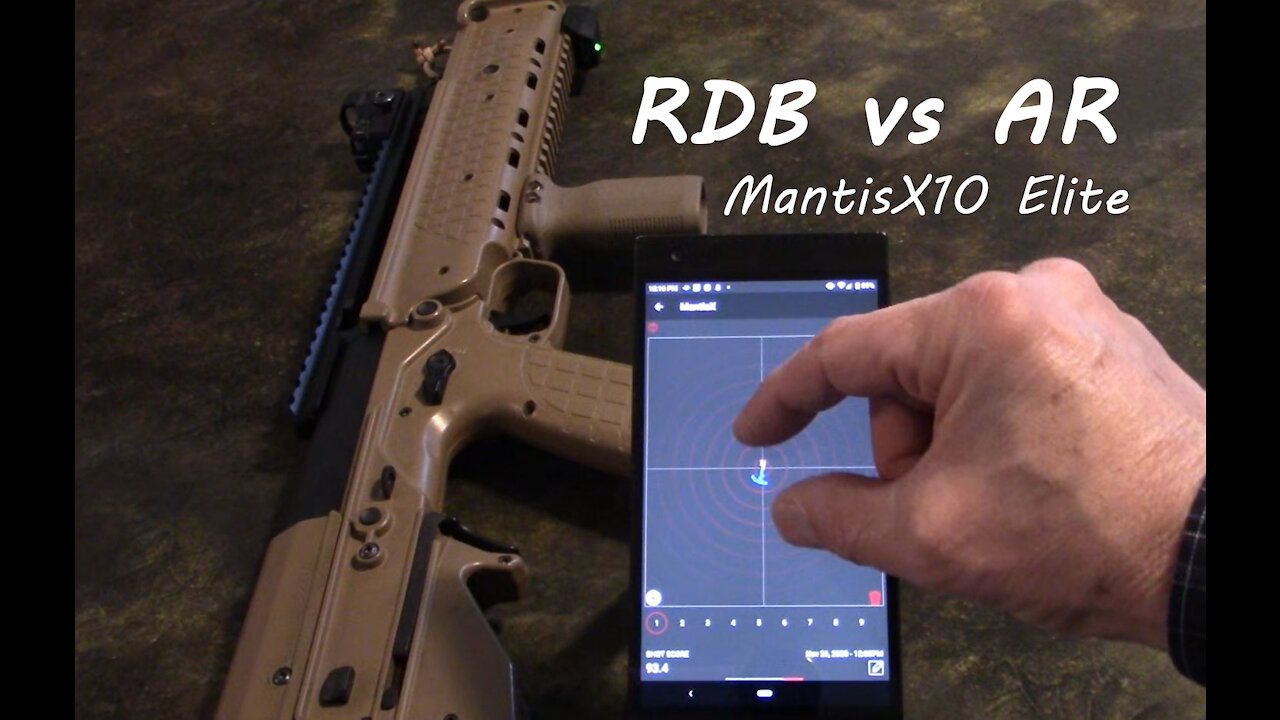 MantisX10 Indoor Test - RDB vs AR