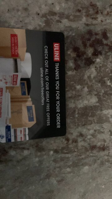 ULINE supported Trump Campaign 🇺🇸