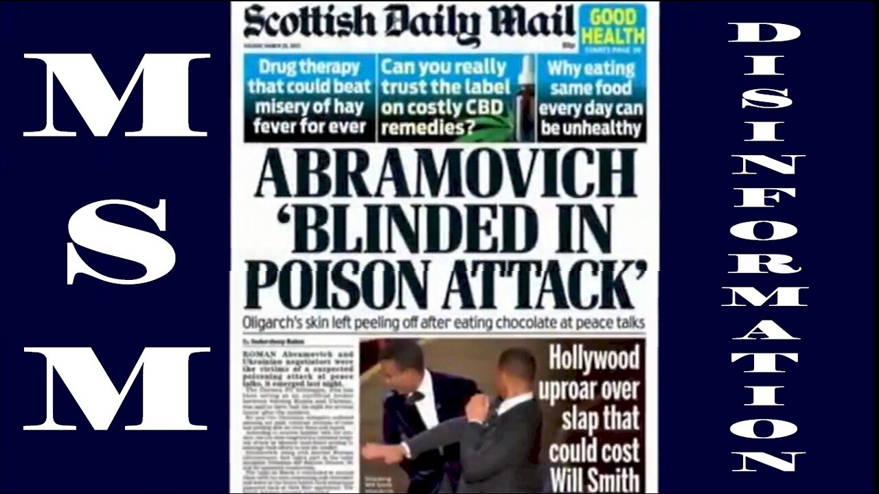 Abramovich Poisoning Nonsense